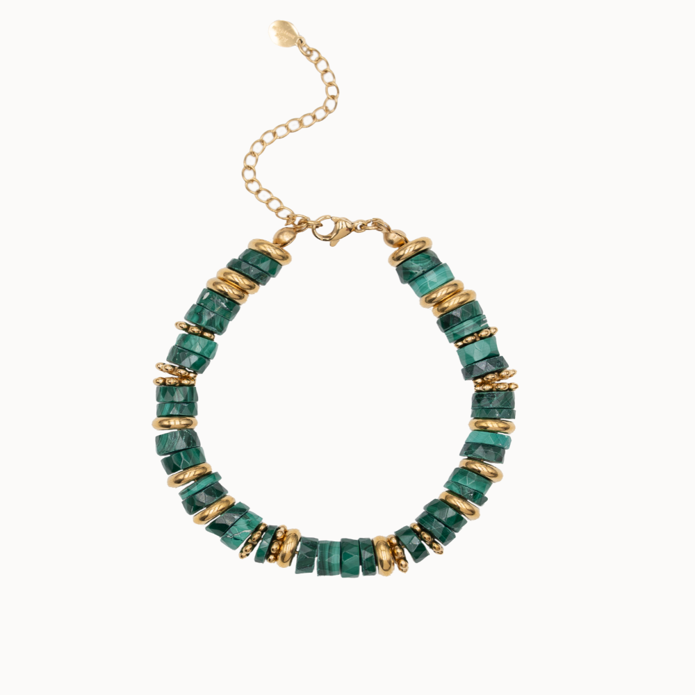 Bracelet Amalia - Malachite