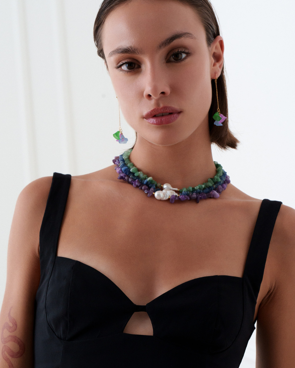 Collier Nelia - Améthyste