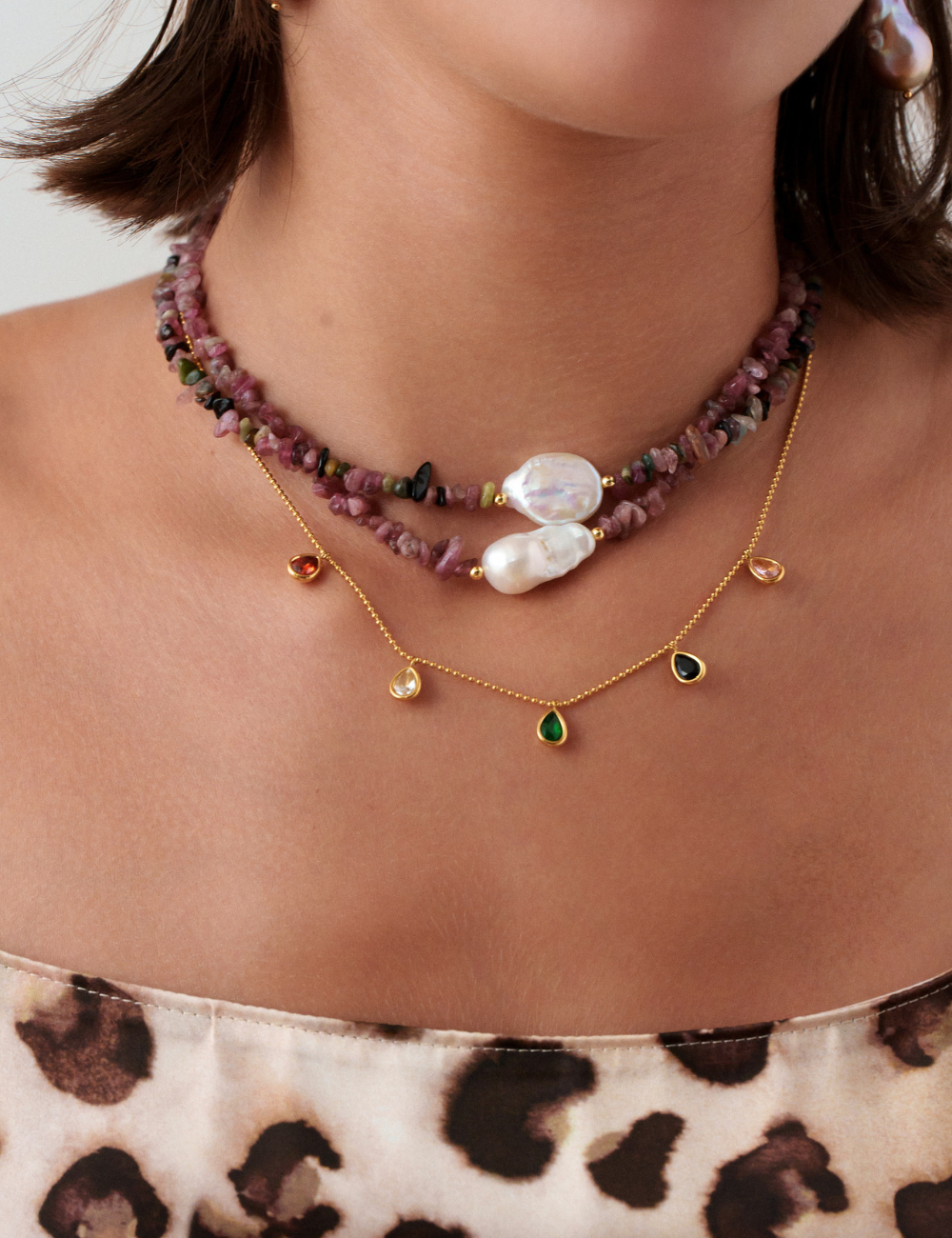 Collier Nelia - Tourmaline