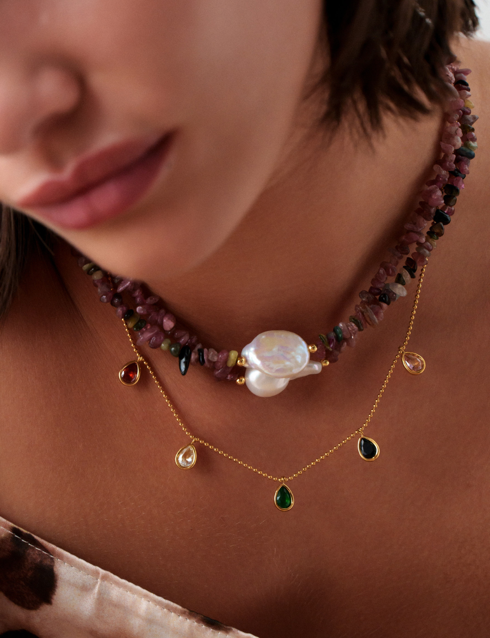 Collier Nelia - Tourmaline