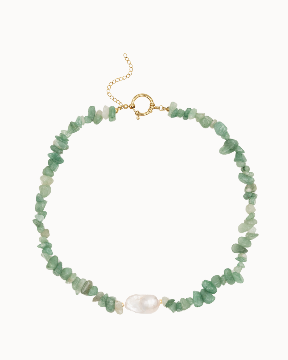 Collier Nelia - Aventurine Verte
