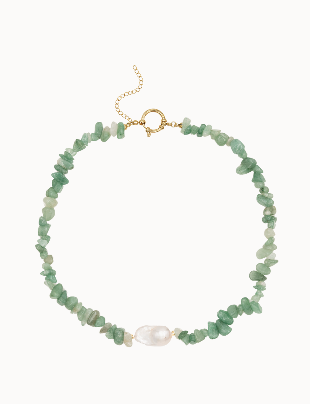 Collier Nelia - Aventurine Verte