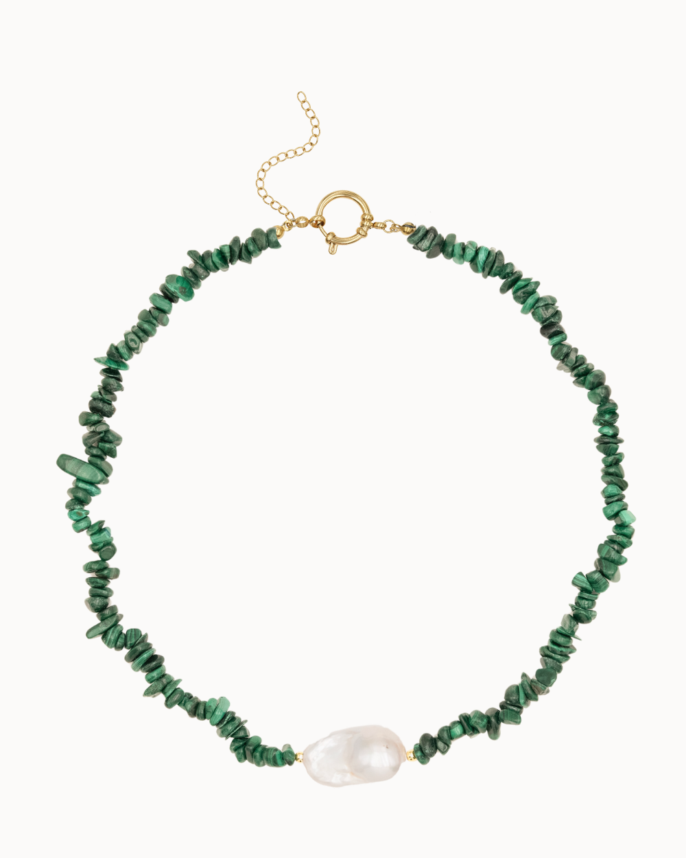 Collier Nelia - Malachite