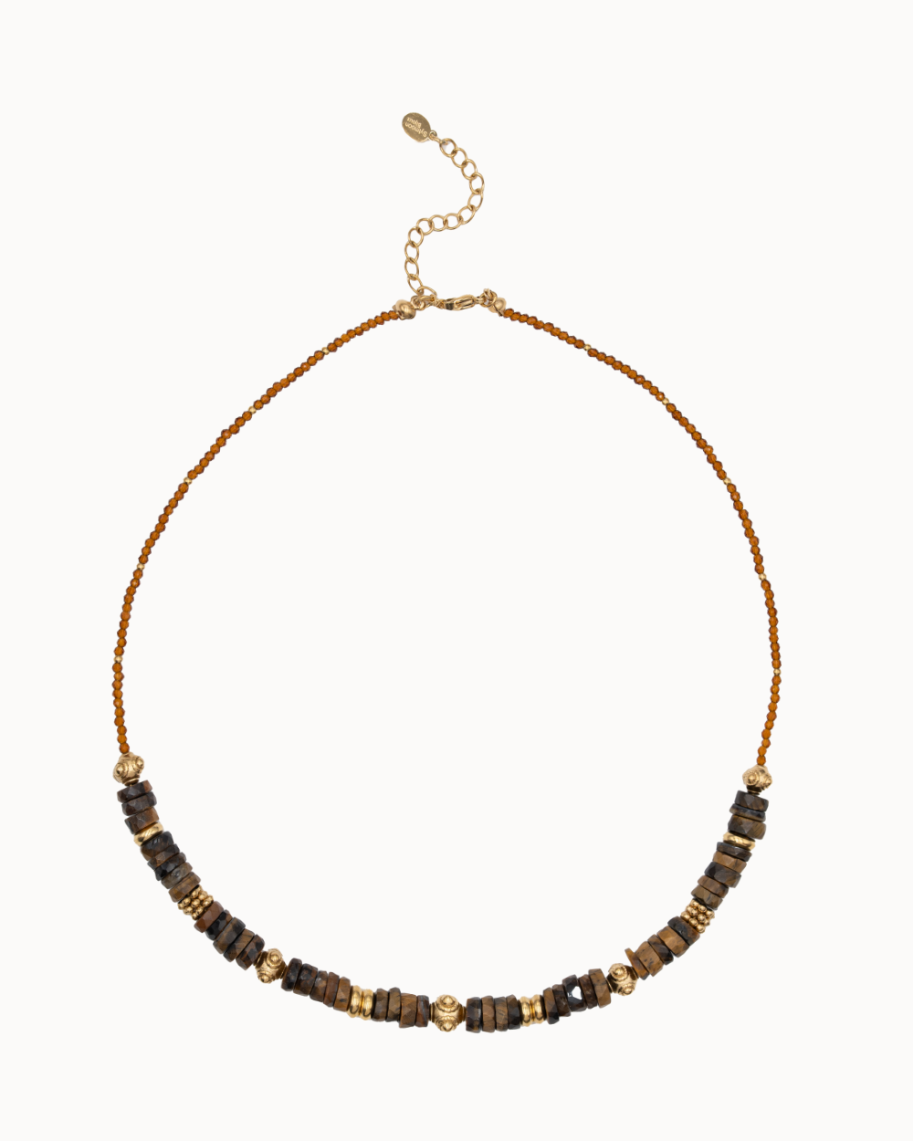 Collier Amalia - Oeil du tigre