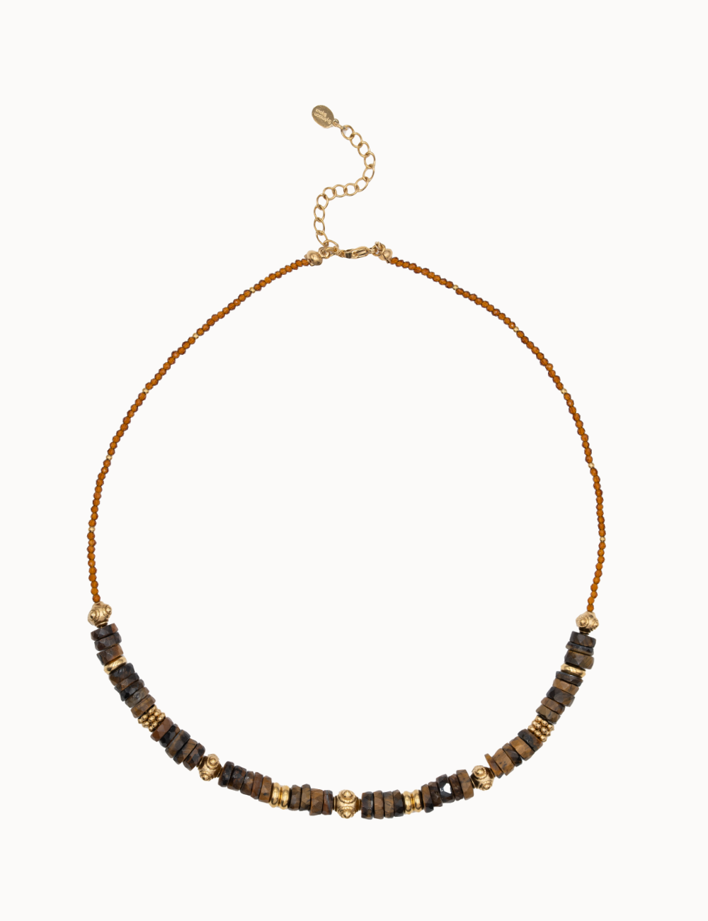 Collier Amalia - Oeil du tigre