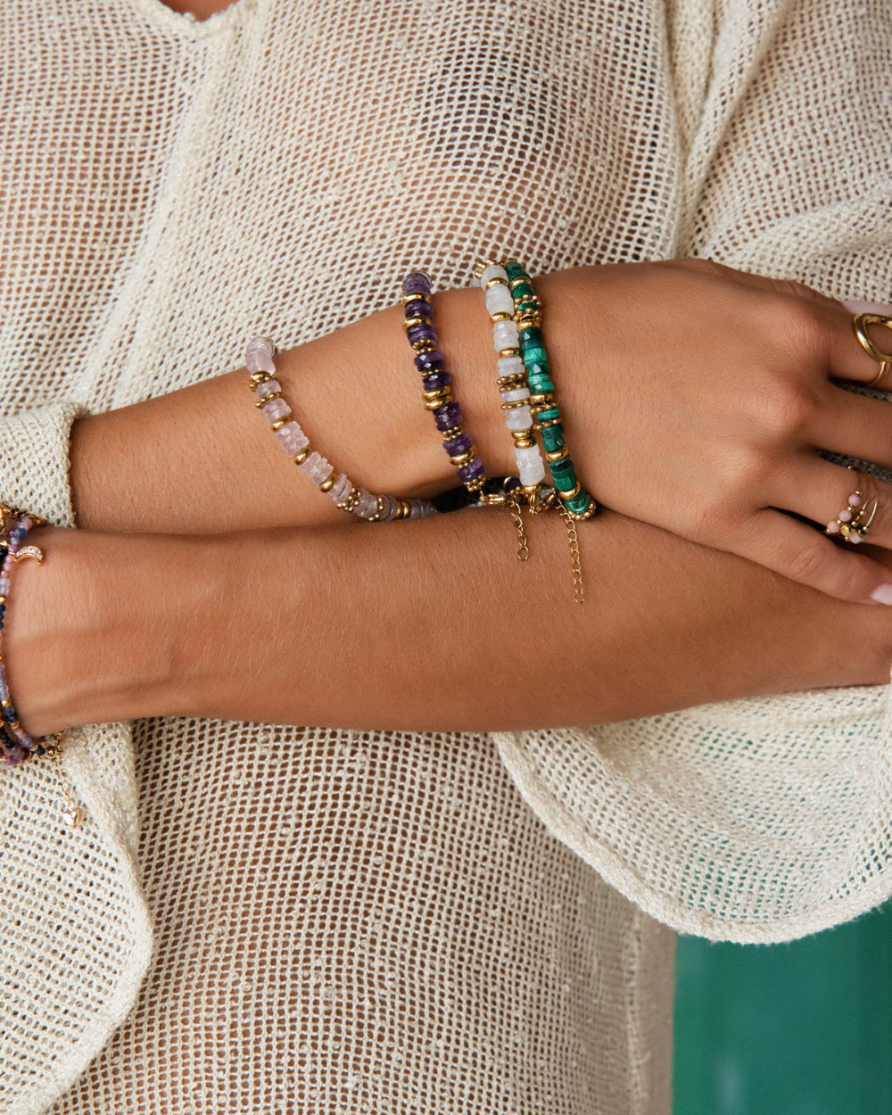 Bracelet Amalia - Pierre de lune