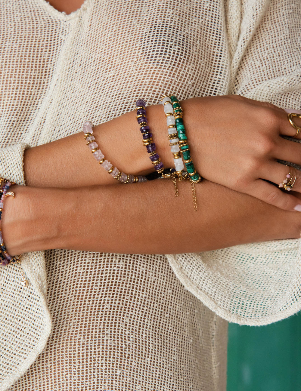 Bracelet Amalia - Pierre de lune