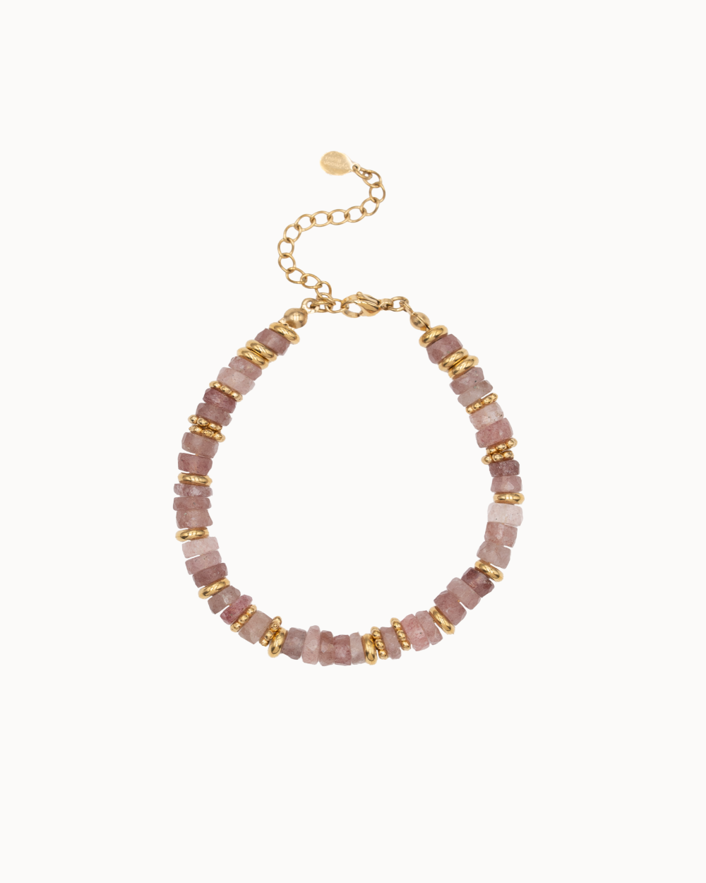 Bracelet Amalia - Quartz Fraise