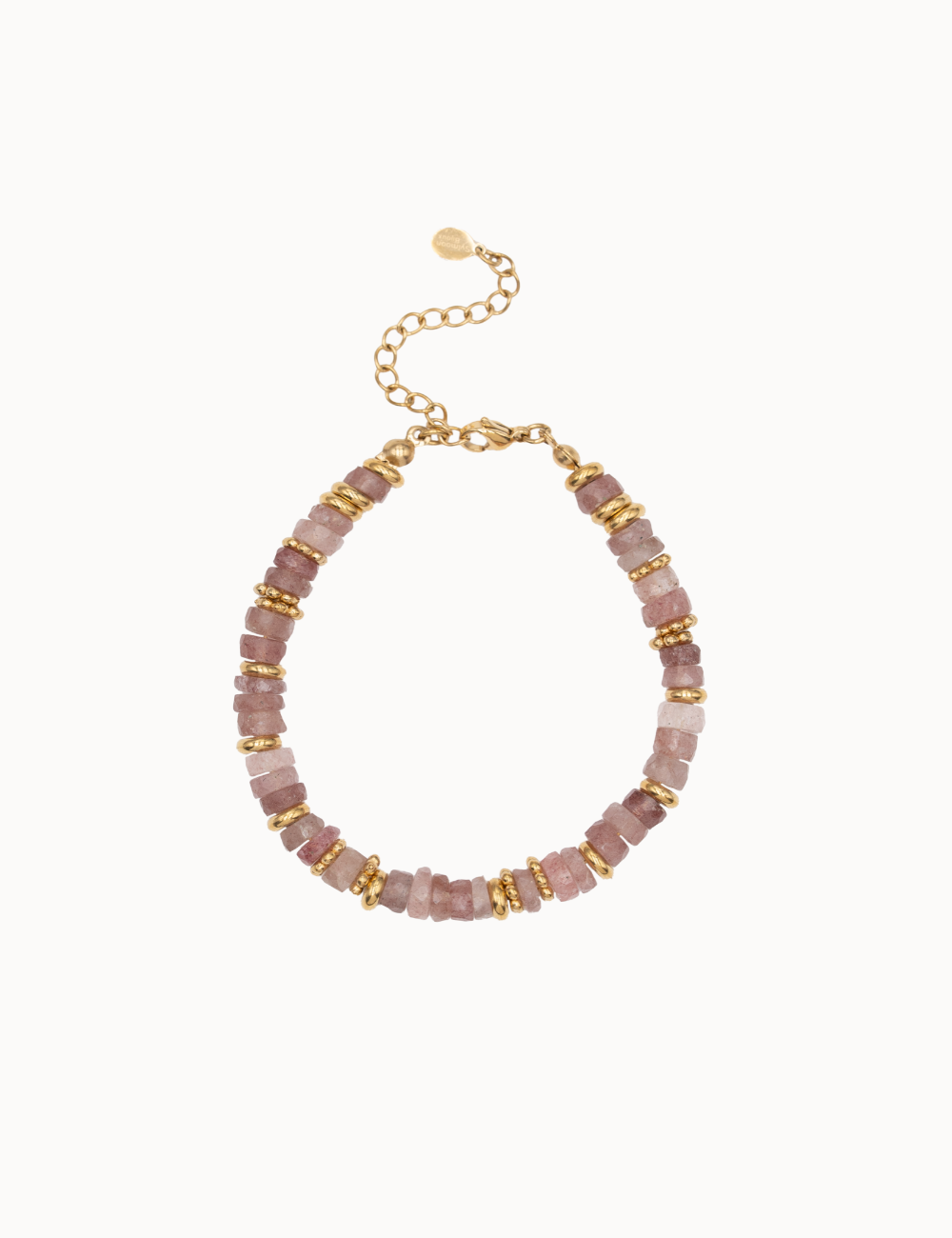 Bracelet Amalia - Quartz Fraise