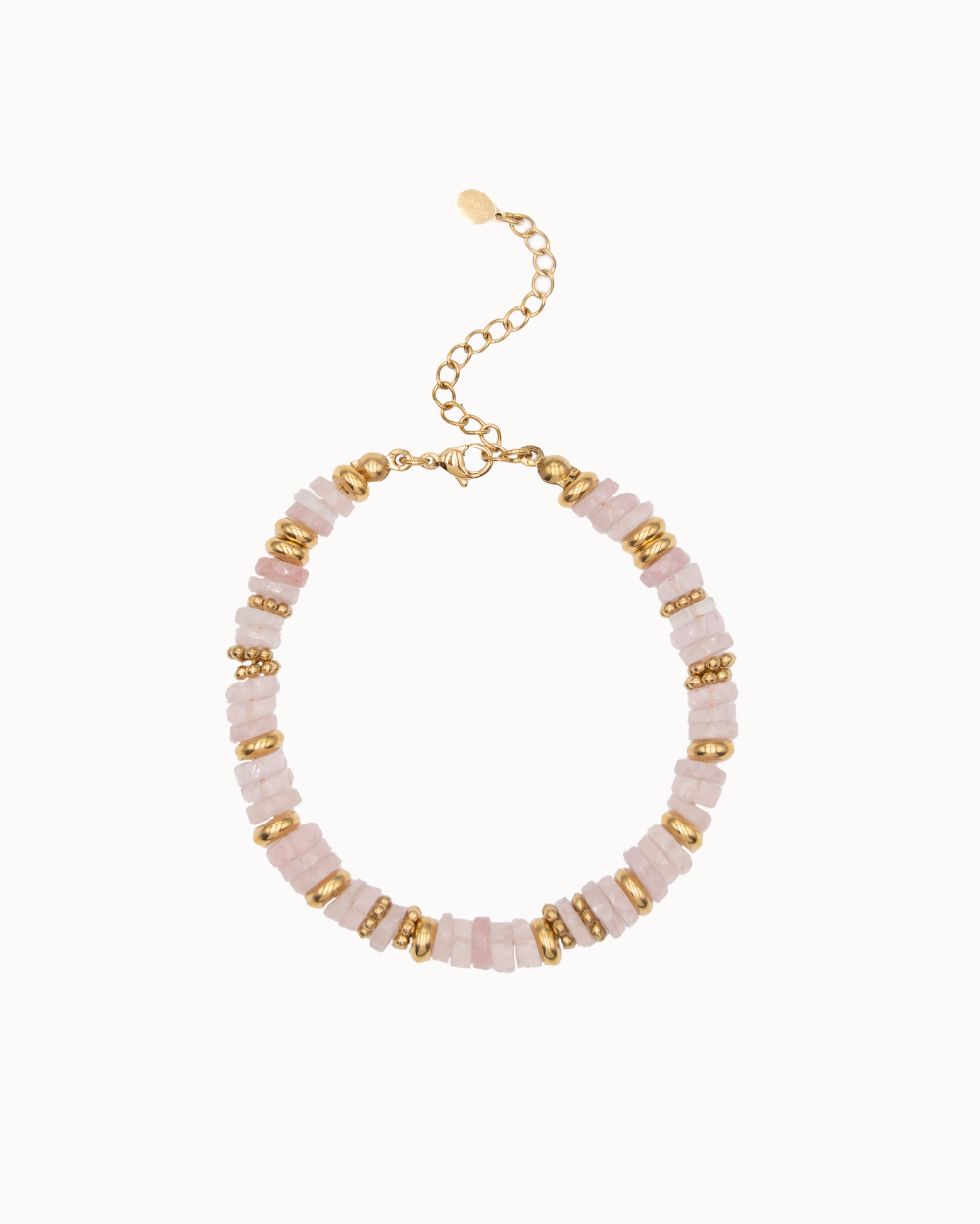 Bracelet Amalia - Quartz Rose