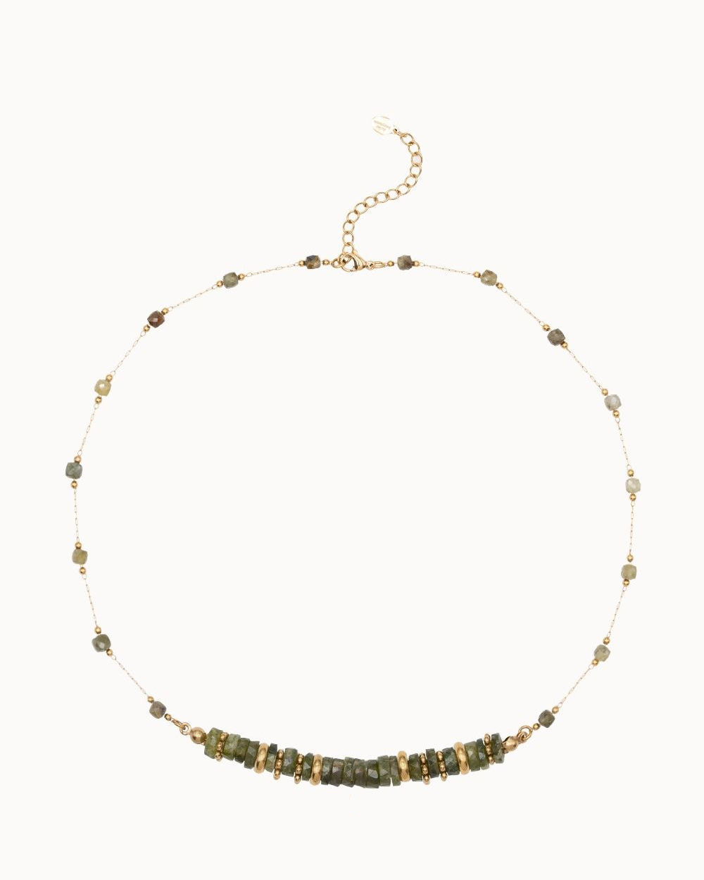 Collier Gaïa - Vessonite