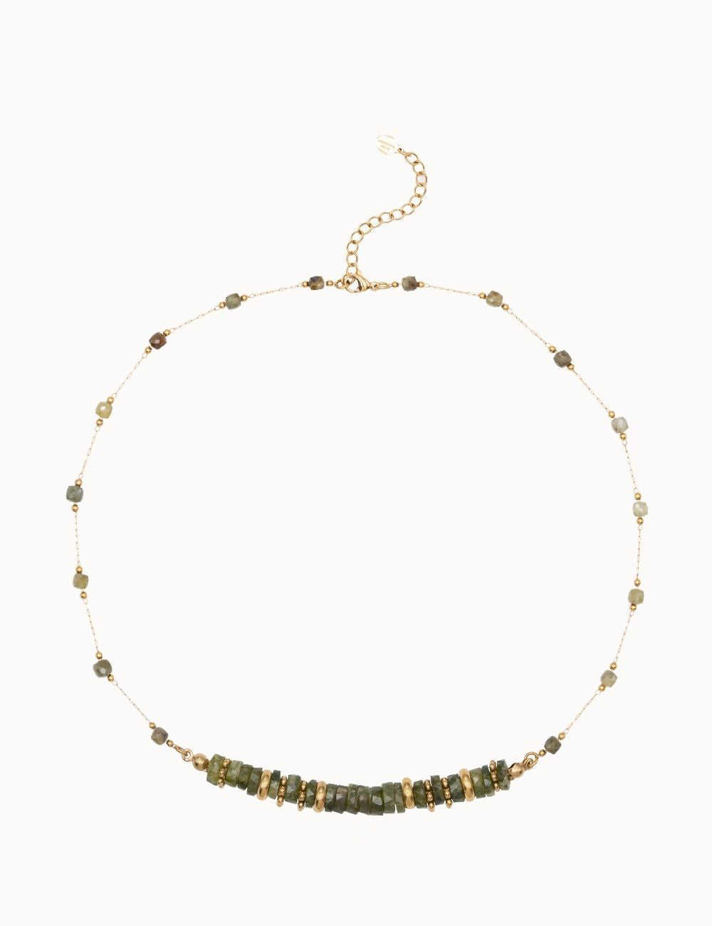 Collier Gaïa - Vessonite