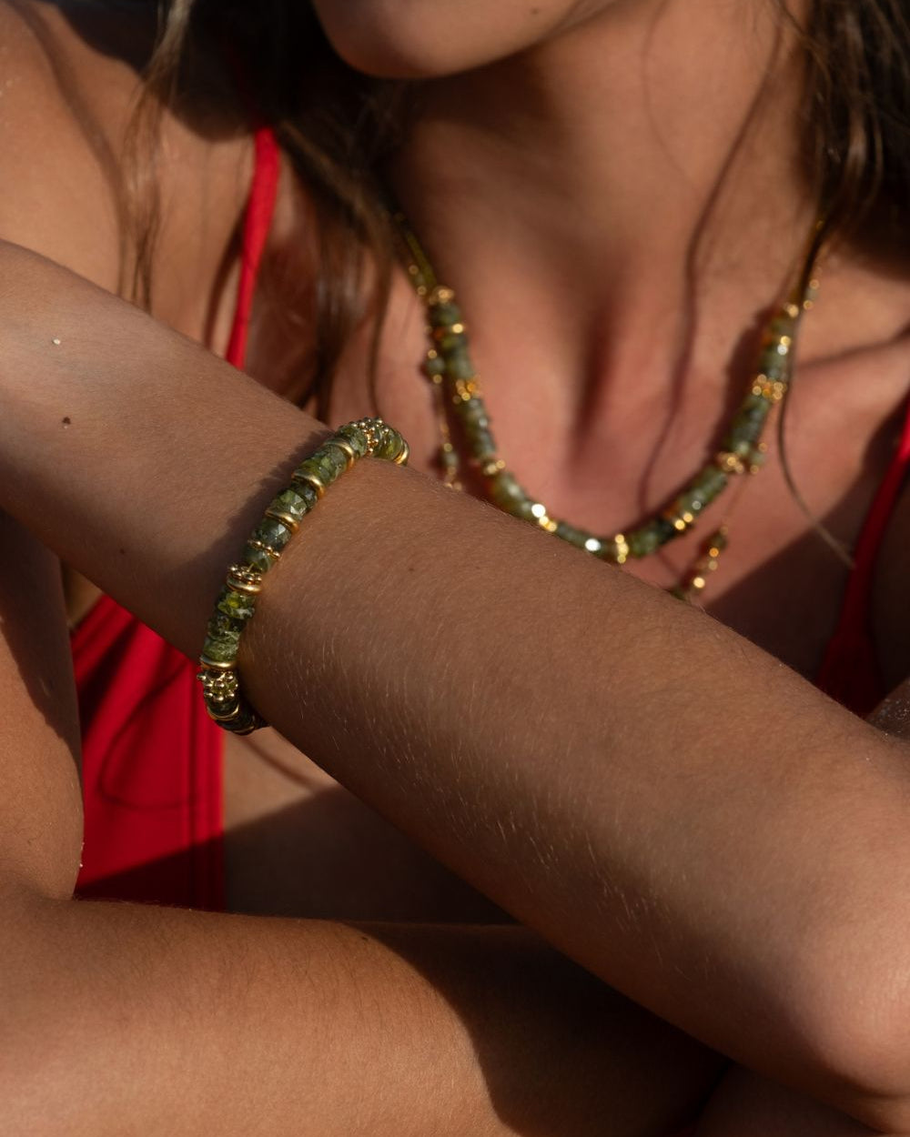Bracelet Amalia - Vessonite