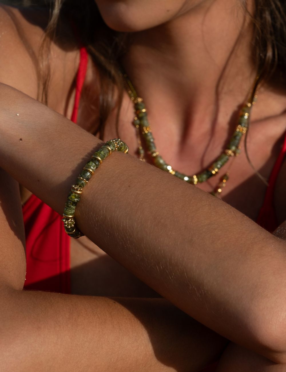 Bracelet Amalia - Vessonite